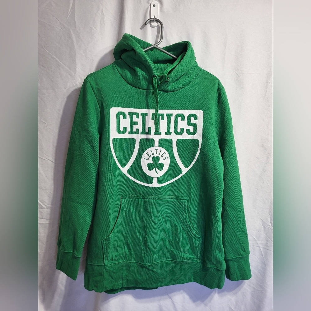 Green Celtics Hoodie Womens, Size Large